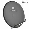 Triax TDS 80A Schotelantenne 80 cm Antraciet Singlepack