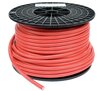Accu kabel 10mm&sup2; rood dubbel ge&iuml;soleerd rol 50 meter