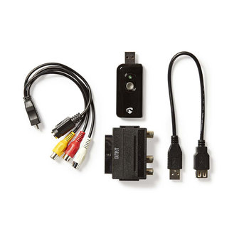 Video-grabber | A/V-kabel / scart | Inclusief software | USB 2.0