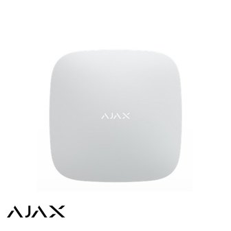 Ajax Hub zwart met GSM en LAN communicatie