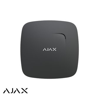 Ajax FireProtect Plus zwart draadloze optische rookmelder met CO melder