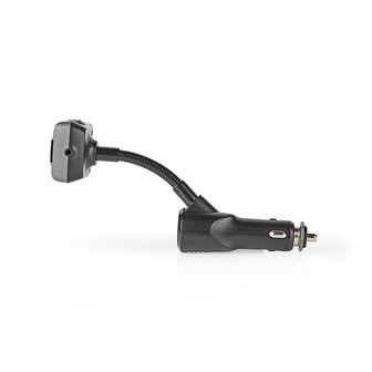 FM-Transmitter voor in de Auto | Bluetooth&reg; | Bass Boost | microSD-Kaartsleuf | Handsfree Bellen | Spraakbediening | 3,0 A / 2,4 A