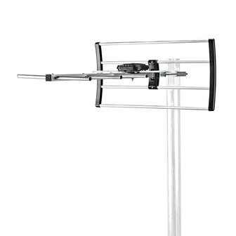 TV-Antenne voor Buiten | Max. 9 dB Versterking | UHF: 470 - 694 MHz | 5 Componenten