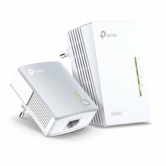 TP-Link AV600 | Powerline Adapter Set | 300 Mbps Wi-Fi N300 | 600 Mbps Powerline | Starter Kit