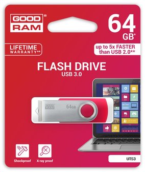 Storage Goodram Flashdrive &#039;Twister&#039; 64GB USB3.0 Black