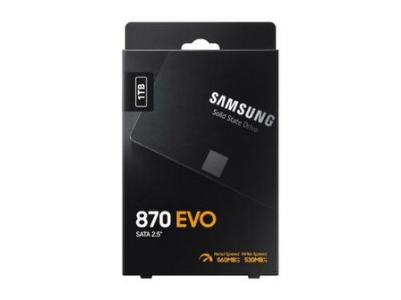 SSD Samsung 870 EVO 2.5&quot; SATA series 1TB