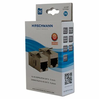 Hirschmann ILC CAT6/2 shop RJ45 koppelstuk CAT 6A 2 st