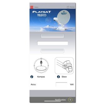  Teleco Flatsat Easy BT 65 SMART  Panel 16 SAT  Bluetooth