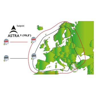  Travel Vision TVA 80cm Connect Twin Autoskew