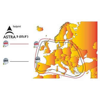  Travel Vision TVA 80cm Connect Twin Autoskew
