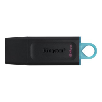 Kingston DataTraveler Exodia | 64GB USB-A 3.2 Flash Drive | Zwart