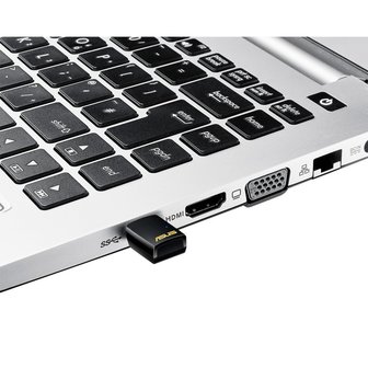 ASUS USB-AC51 netwerkkaart &amp; -adapter WLAN 583 Mbit/s