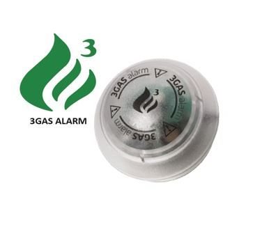 3GAS+ 12V Gasalarm Round Propane Butane LPG Koolmonoxide k-o