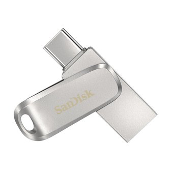SanDisk Ultra Dual Drive Luxe USB flash drive 1000 GB USB Type-A / USB Type-C 3.2 Gen 1 (3.1 Gen 1) Roestvrijstaal
