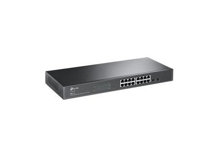 TP-Link TL-SG2218 | Managed Smart Switch | 16 Poorten | Gigabit Ethernet (10/100/1000 Mbps) | 2x SFP