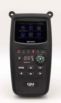 QM HD Satellietmeter met Satelliet Herkenning