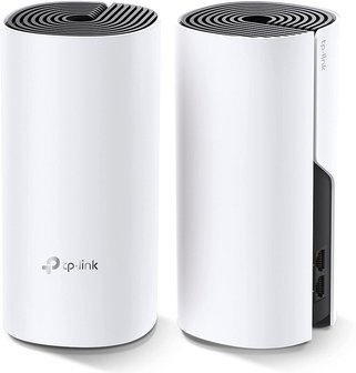 TP-Link Deco P9 (2-pack) | Dual-band WiFi 5 Mesh Router met Powerline | Gigabit Ethernet | AC1200