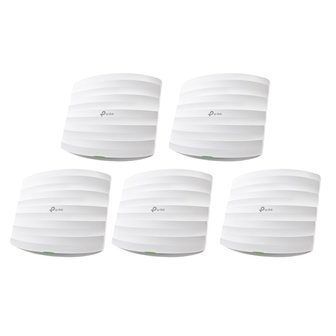 TP-Link EAP245 (5-pack) | WiFi 5 Access Point | 1750 Mbit/s | PoE (met Injector) | Inclusief Montagebeugels