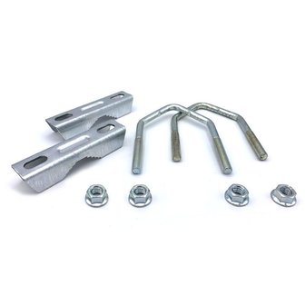 ASAT Set V-beugels / mastklemmen tbv balkonbeugel K103