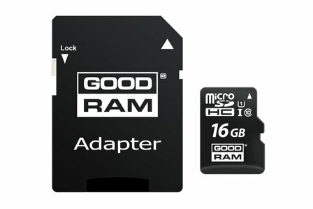 Goodram M1AA | MicroSDHC | 16GB | Class 10 | UHS-I U1