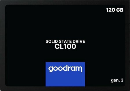 Goodram SSDPR-CL100-120-G3 internal solid state drive 2.5&quot; 120 GB SATA III 3D TLC