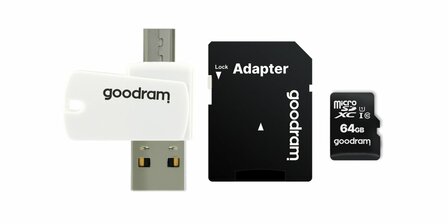 Goodram M1A4 All in One 64 GB MicroSDXC UHS-I Klasse 10