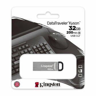 Kingston Technology DataTraveler Kyson USB flash drive 32 GB USB Type-A 3.2 Gen 1 (3.1 Gen 1) Zilver