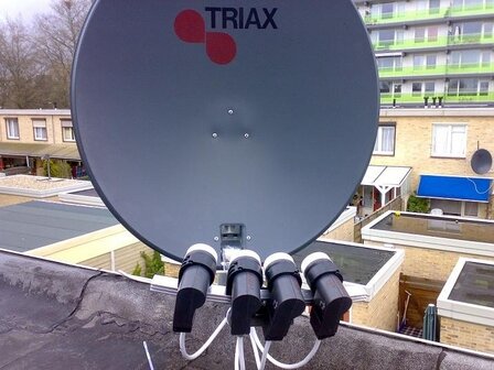  SAB / Triax TDS Quattro lnb houder Multiblock MFTS4 A045