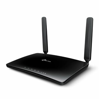 TP-Link TL-MR6500V | 4G LTE Router | WiFi 4 (802.11n) Single-band (2,4 GHz) | tot 300 Mbit/s | Zwart