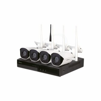  Xsarius WiFiCam 4FHD draadloze beveiligingscamera set - 1080p - IP66
