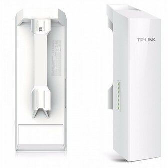 TP-Link CPE210 | WiFi 4 (802.11n) Outdoor Access Point | 300 Mbit/s | PoE (met Adapter) | Inclusief Mastmontagebeugel