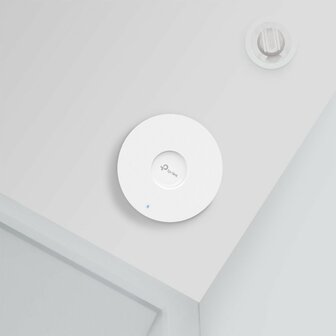 TP‑Link Omada EAP650 | WiFi 6 Ceiling Access Point | 2976 Mbit/s | PoE+ (injector inbegrepen) | Inclusief Montagebeugel