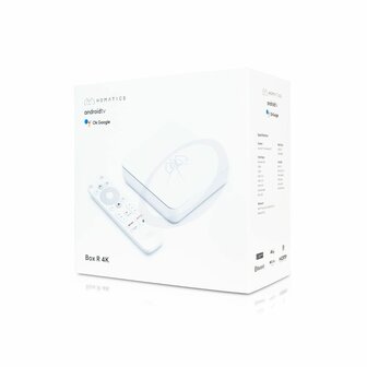 Homatics Box R 4K UHD Mediaspeler met Chromecast Android TV 11 Google Assistent 