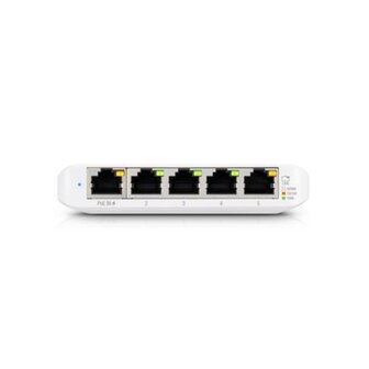 Ubiquiti Networks UniFi USW Flex Mini | Managed Switch | 5 Poorten | Gigabit Ethernet (10/100/1000 Mbps) | PoE | Wit