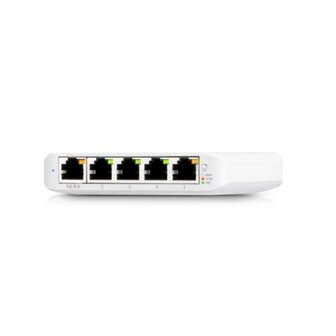 Ubiquiti Networks UniFi USW Flex Mini | Managed Switch | 5 Poorten | Gigabit Ethernet (10/100/1000 Mbps) | PoE | Wit