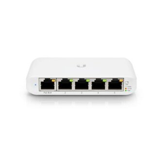 Ubiquiti Networks UniFi USW Flex Mini | Managed Switch | 5 Poorten | Gigabit Ethernet (10/100/1000 Mbps) | PoE | Wit
