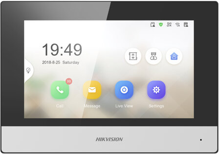 Hikvision DS-KIS702 - twee draads video intercom set