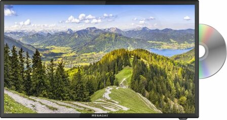 Megasat Royal Line III 32" Camping TV 12 en 24V met Triple Tuner en Fastscan