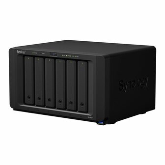 Synology DiskStation DS1621+ NAS | 6 Drive Bays | AMD Ryzen V1500B | 4x Gigabit Ethernet | Desktop | Zwart