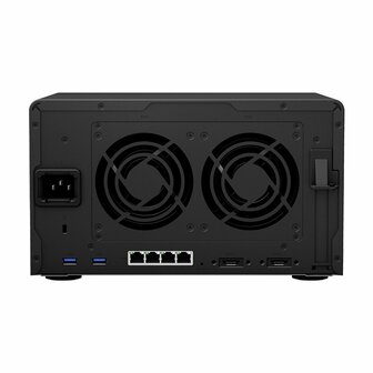 Synology DiskStation DS1621+ NAS | 6 Drive Bays | AMD Ryzen V1500B | 4x Gigabit Ethernet | Desktop | Zwart