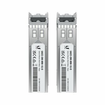 Ubiquiti UACC-OM-MM-1G-D-2 | SFP Transceiver Module | 1,25 Gbps | Multimode | 850 nm | 550 m