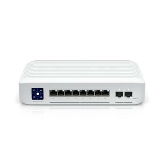 Ubiquiti UniFi Enterprise 8 PoE | Managed L3 Switch | 8x 2.5G Ethernet | PoE | Roestvrijstaal