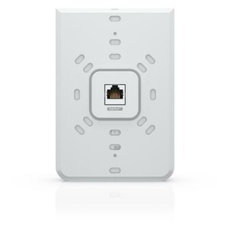 Ubiquiti UniFi U6 In-Wall | WiFi 6 Access Point | 573 Mbit/s | PoE+ | Inclusief Montagebeugel