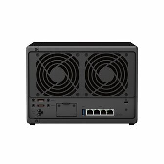 Synology DiskStation DS1522+ NAS | 5 Drive Bays | AMD Ryzen R1600 | 4x Gigabit Ethernet | Desktop | Zwart