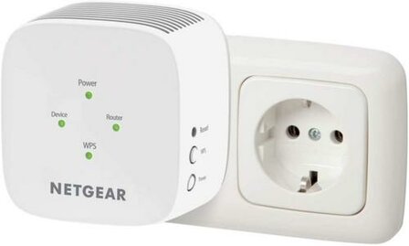 NETGEAR EX3110 | Wi-Fi 5 Range Extender | Dual-band | 750 Mbps | 10/100 Mbps Ethernet | Wit