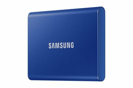 Samsung T7 | Externe SSD | 1TB | USB 3.2 Gen2 | 1.050MB/s Lezen | 1.000MB/s Schrijven | Blauw