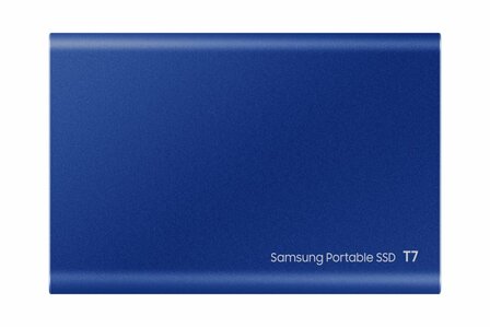 Samsung T7 | Externe SSD | 1TB | USB 3.2 Gen2 | 1.050MB/s Lezen | 1.000MB/s Schrijven | Blauw