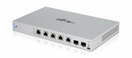 Ubiquiti UniFi US-XG-6POE | Managed Switch | 6 Poorten | 10G Ethernet (100/1000/10000) | Power over Ethernet (PoE) | 1U | Grijs