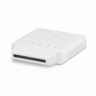 Ubiquiti UniFi USW-FLEX | Managed L2 Switch | Gigabit Ethernet (10/100/1000) | Power over Ethernet (PoE) | Wit