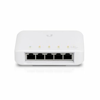 Ubiquiti UniFi USW-FLEX | Managed L2 Switch | Gigabit Ethernet (10/100/1000) | Power over Ethernet (PoE) | Wit